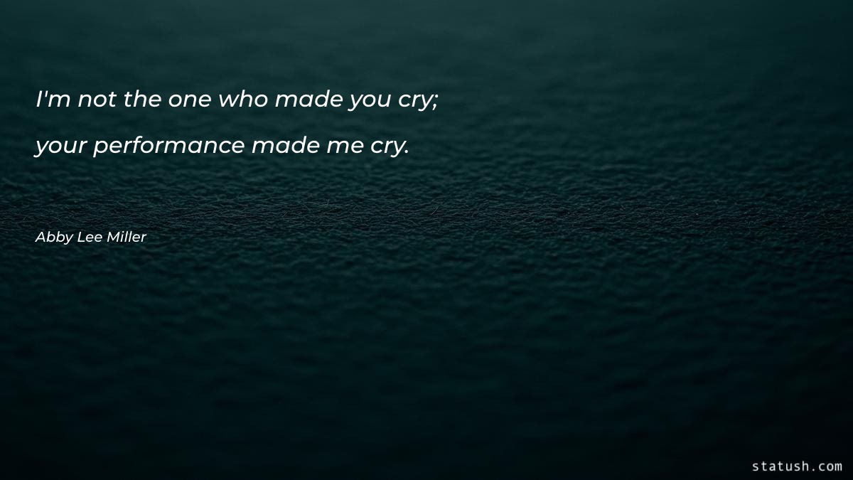 I'm not the one who Motivational Quotes at statush.com