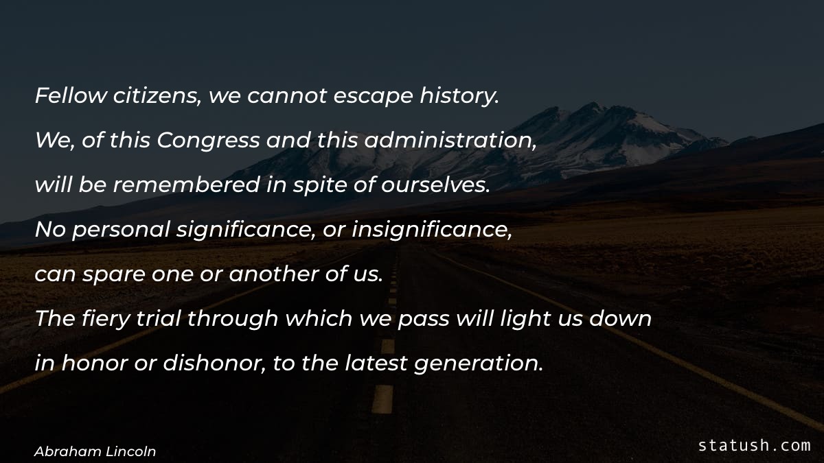 Fellow citizens Motivational Quotes at statush.com