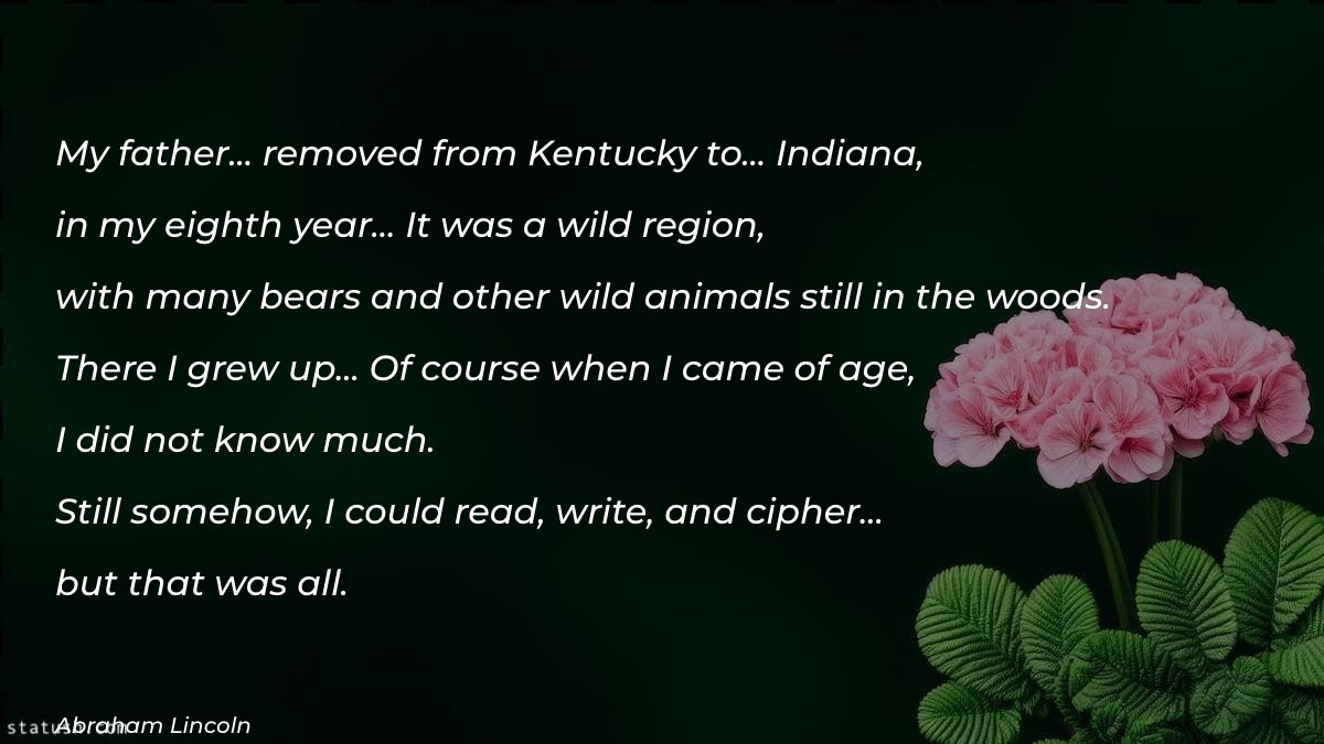 My father removed from Kentucky - Father Quotes at statush.com