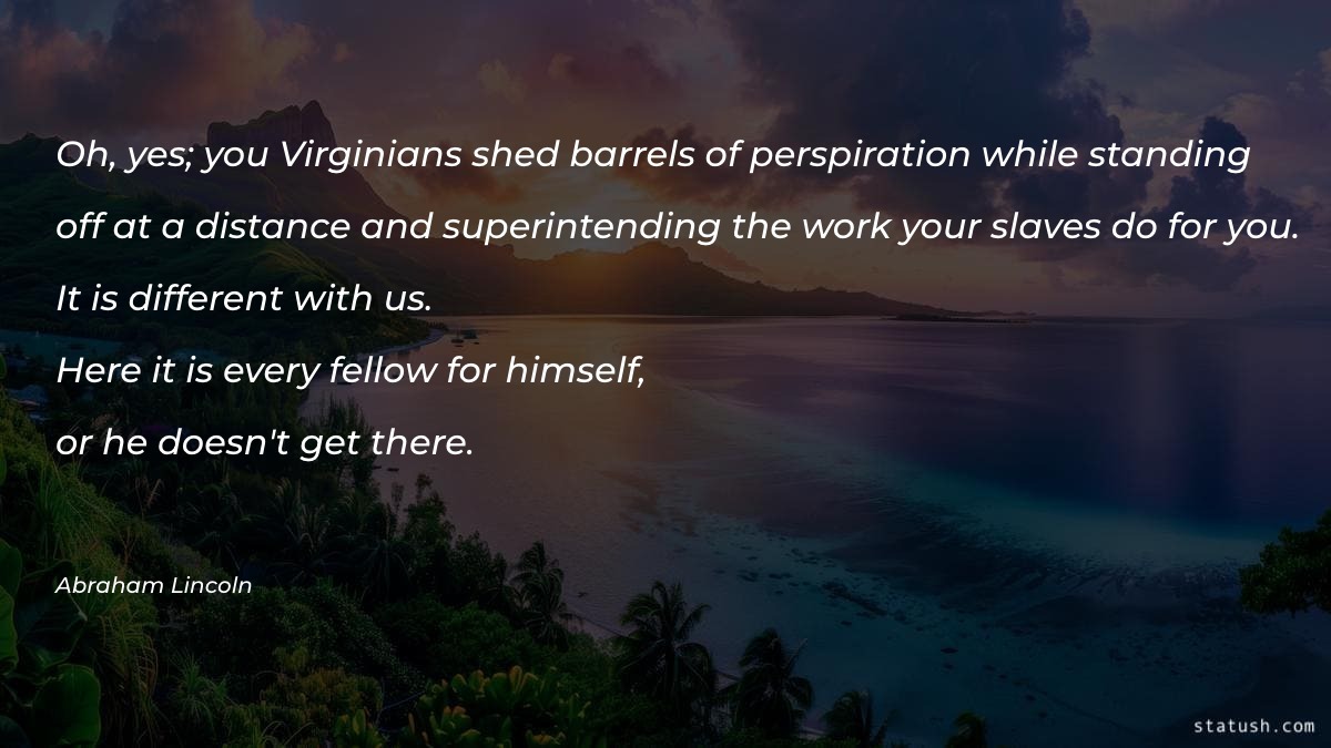 Oh yes you virginians Motivational Quotes at statush.com