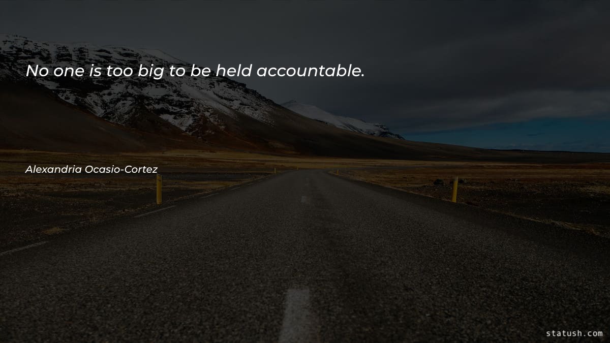 No one is too big - Motivational Quotes at statush.com