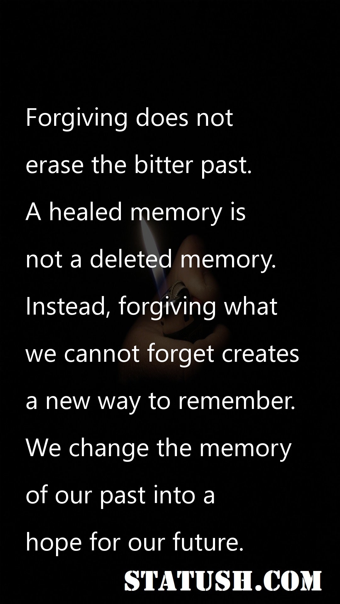 Forgiving does not - Hope Quotes at statush.com