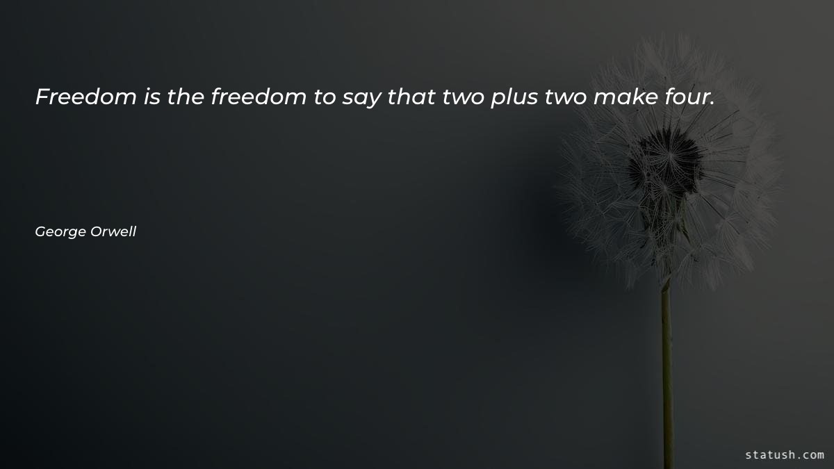 Freedom is the freedom to - Freedom Quotes at statush.com
