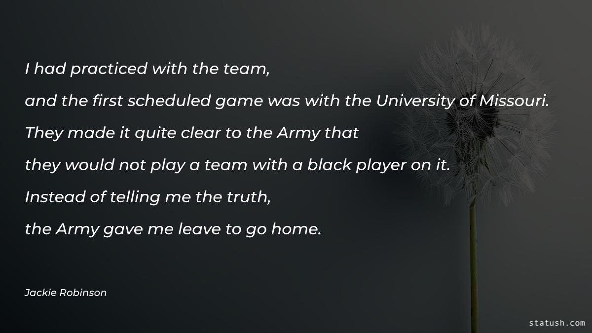 I had practiced with the team Motivational Quotes at statush.com