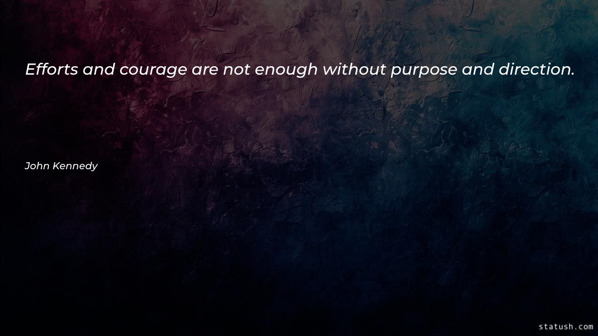 Efforts and courage are not - Motivational Quotes at statush.com