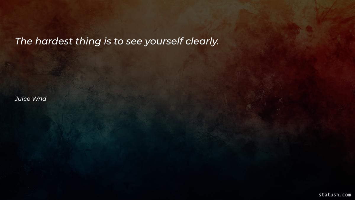 The hardest thing is to - Motivational Quotes at statush.com