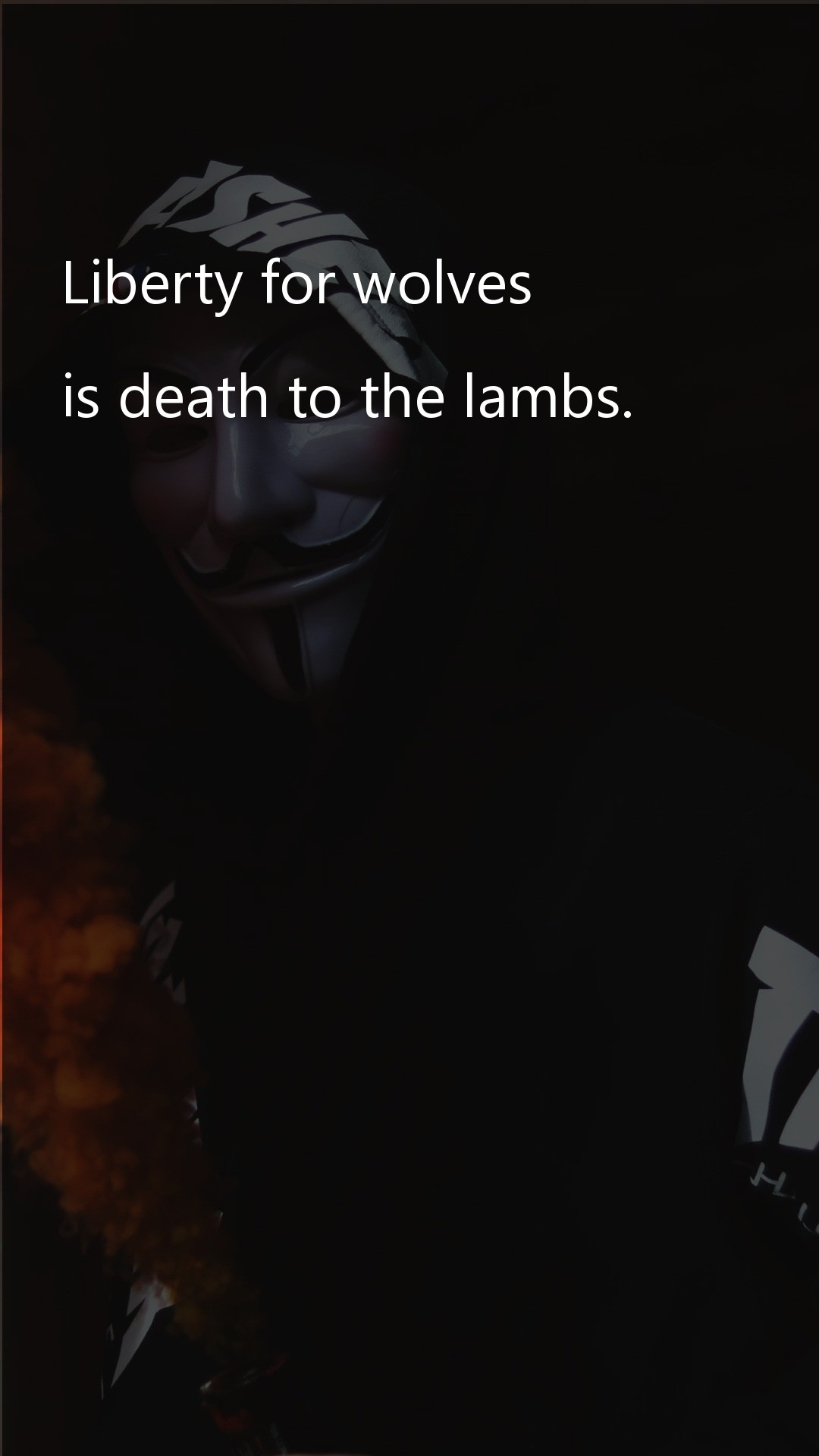 Liberty for wolves - Death Quotes at statush.com