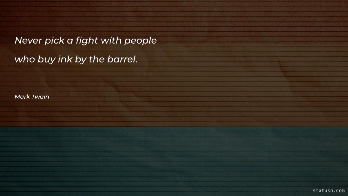 Never pick a fight with people Motivational Quotes at statush.com