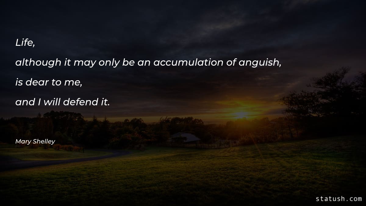 Life, although it may only - Motivational Quotes at statush.com