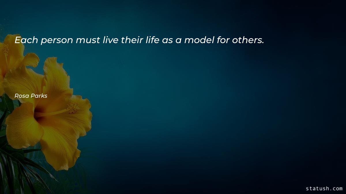 Each person must live their - Motivational Quotes at statush.com