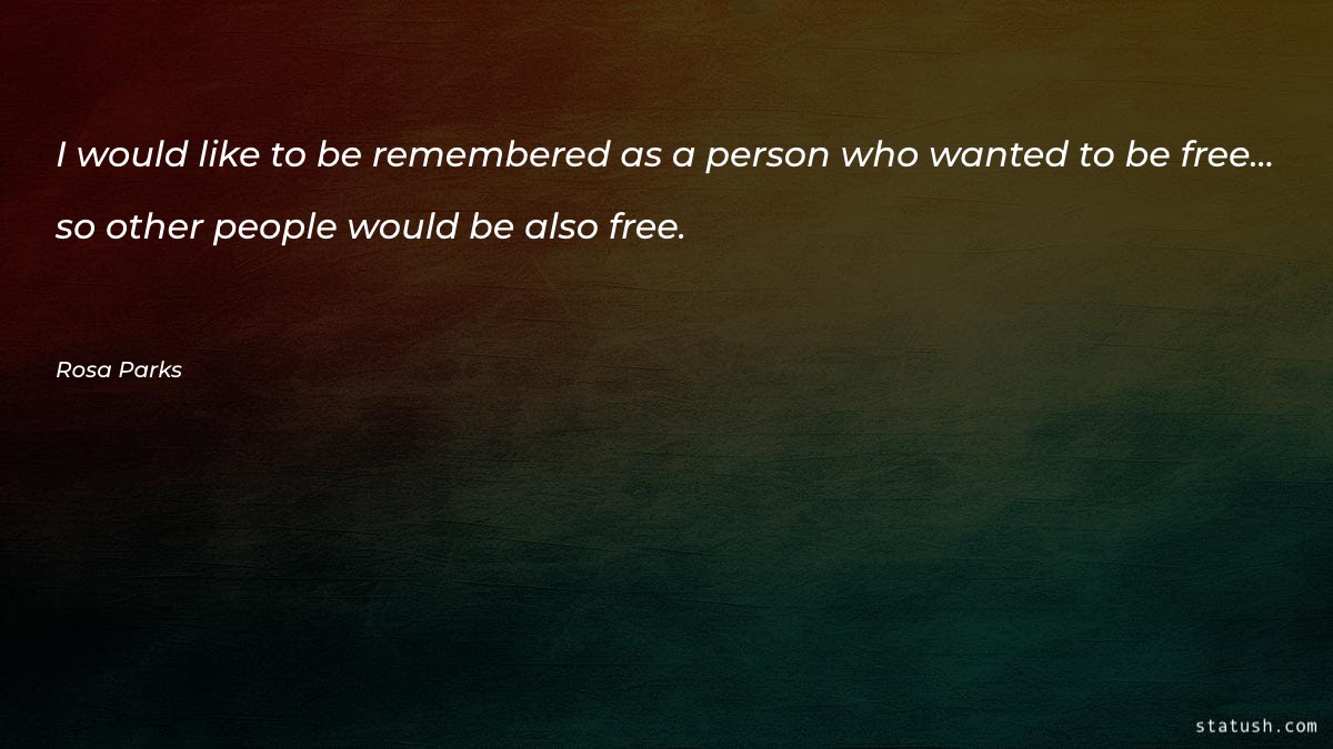 I would like to be - Motivational Quotes at statush.com