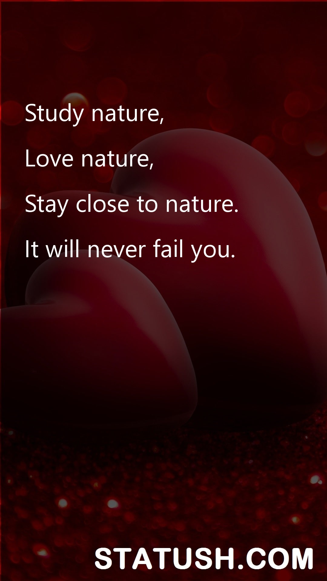Study nature love nature Love Quotes at statush.com