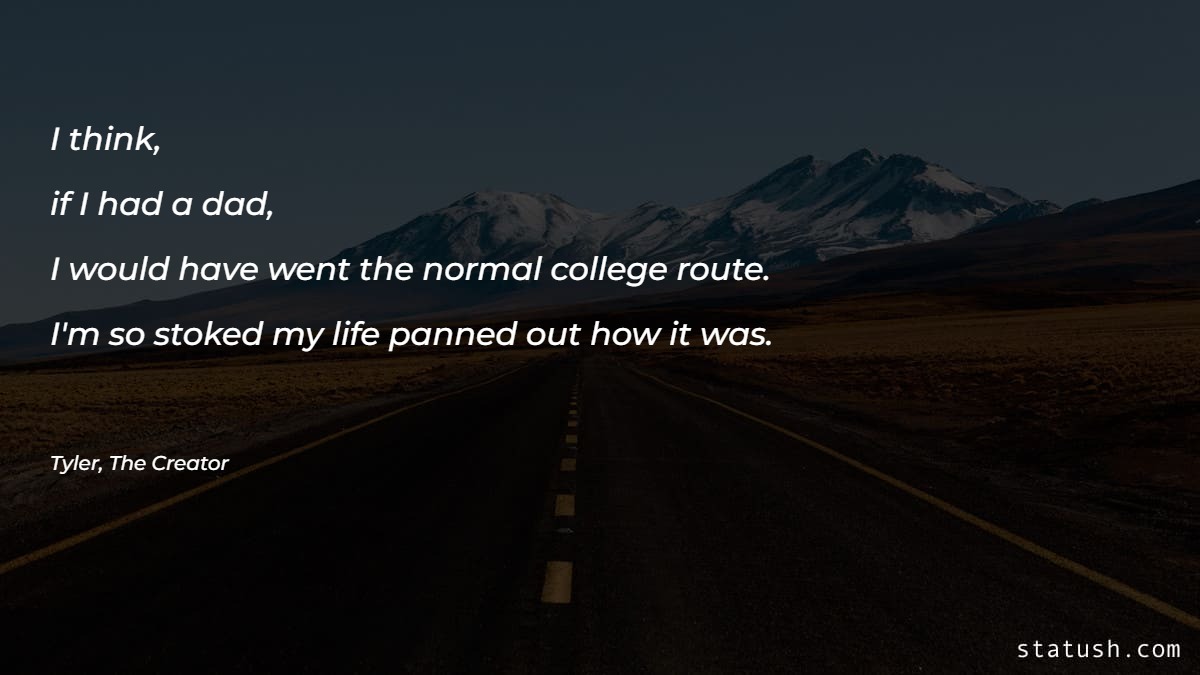 I think - Dad Quotes at statush.com