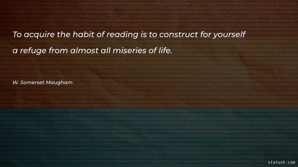 To acquire the habit of - Motivational Quotes at statush.com