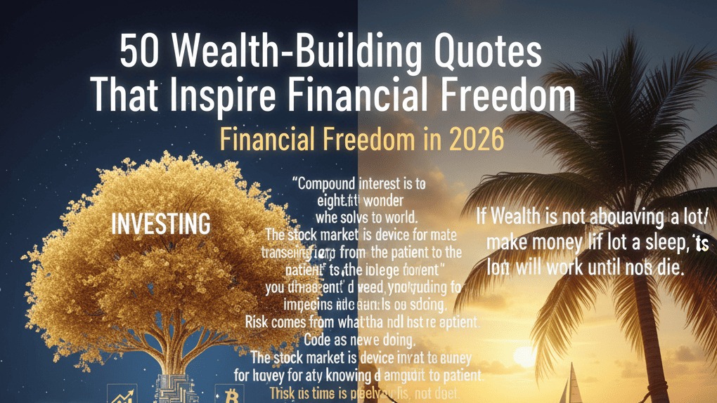 50 Wealth Building Quotes That Inspire Financial Freedom