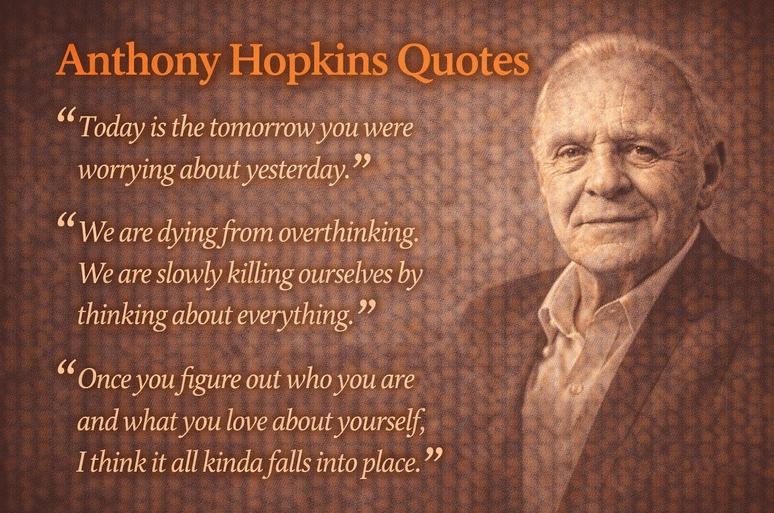 Best Anthony Hopkins Quotes on Creativity, Discipline, and the Power of Focus