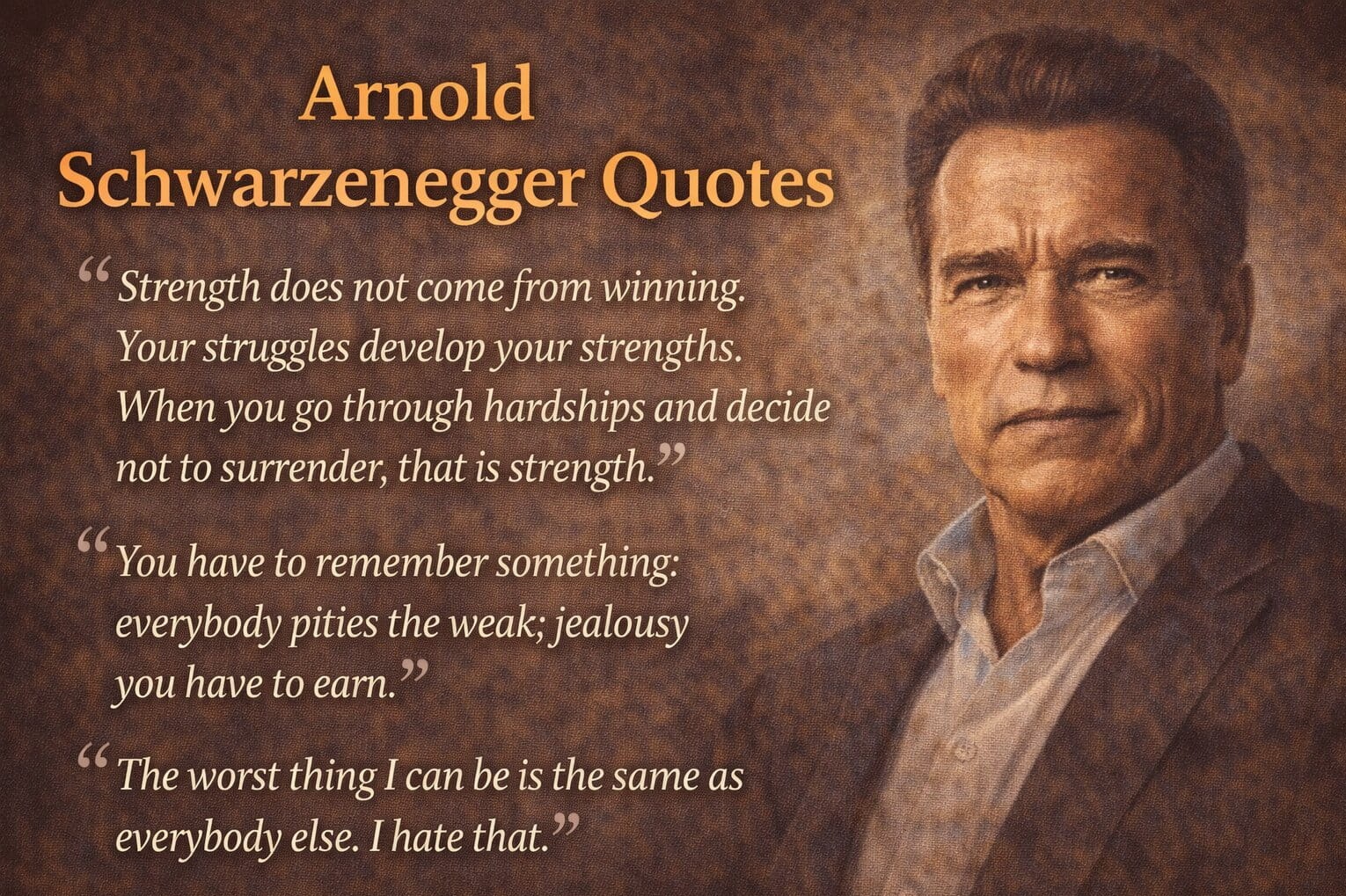 Best Arnold Schwarzenegger Quotes on Discipline, Strength, and a Winning Mindset