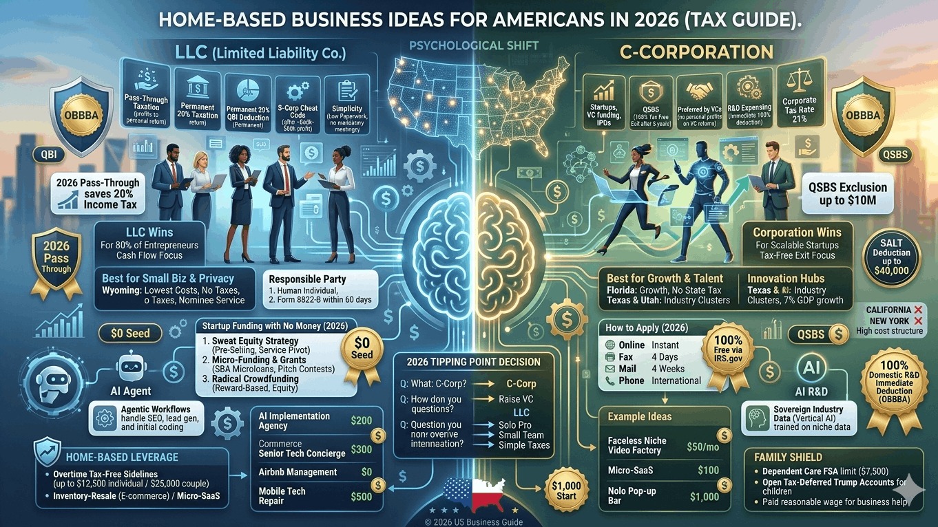 Best Home-Based Business Ideas USA 2026 | OBBBA Tax Guide