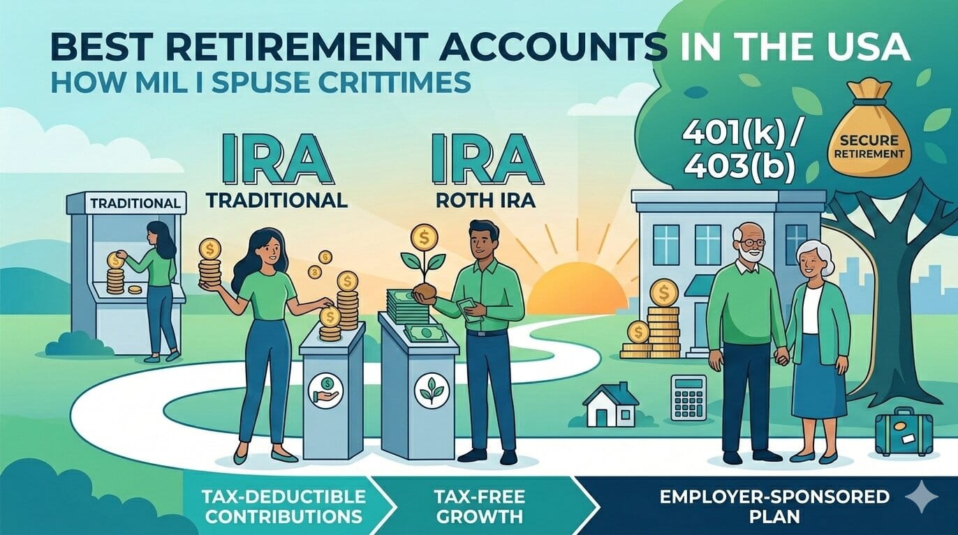 Best Retirement Accounts in the USA