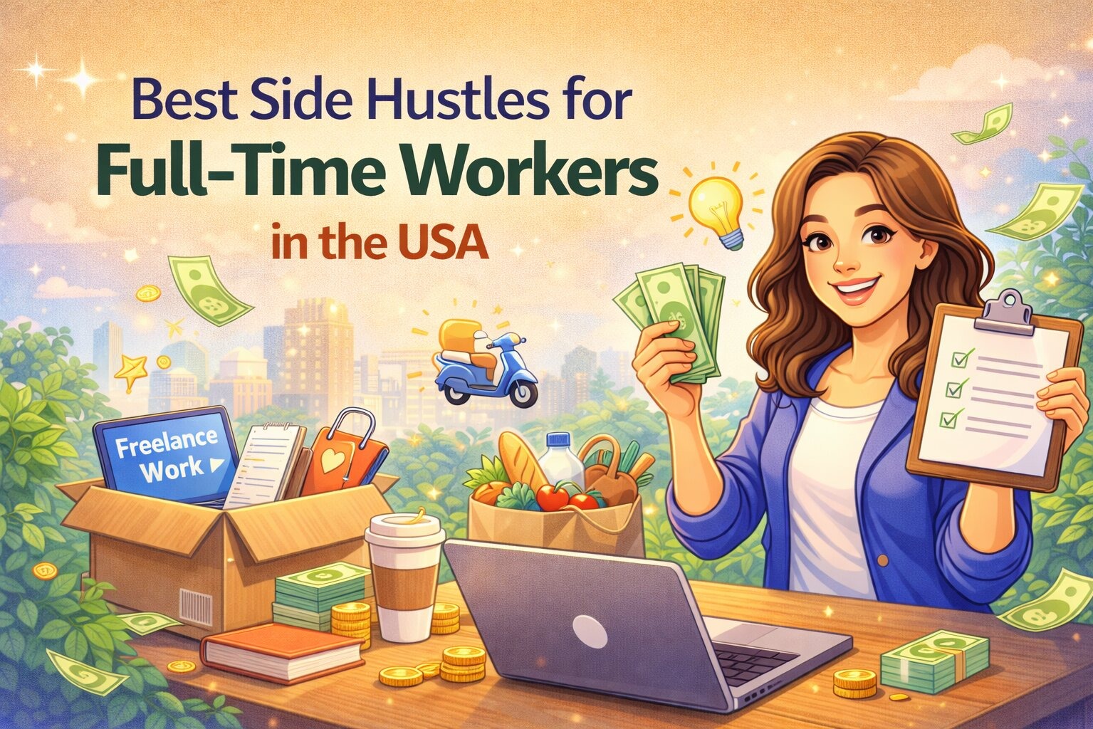 Best Side Hustles for Full-Time Workers in the USA