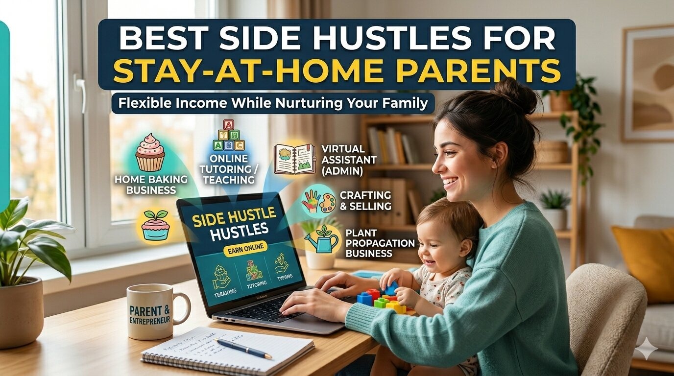 Best Side Hustles for Stay-at-Home Parents