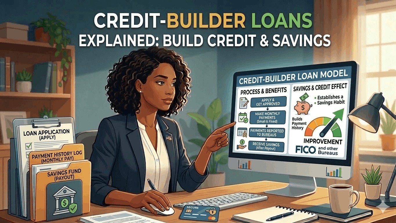 Credit-Builder Loans Explained: Build Credit & Savings
