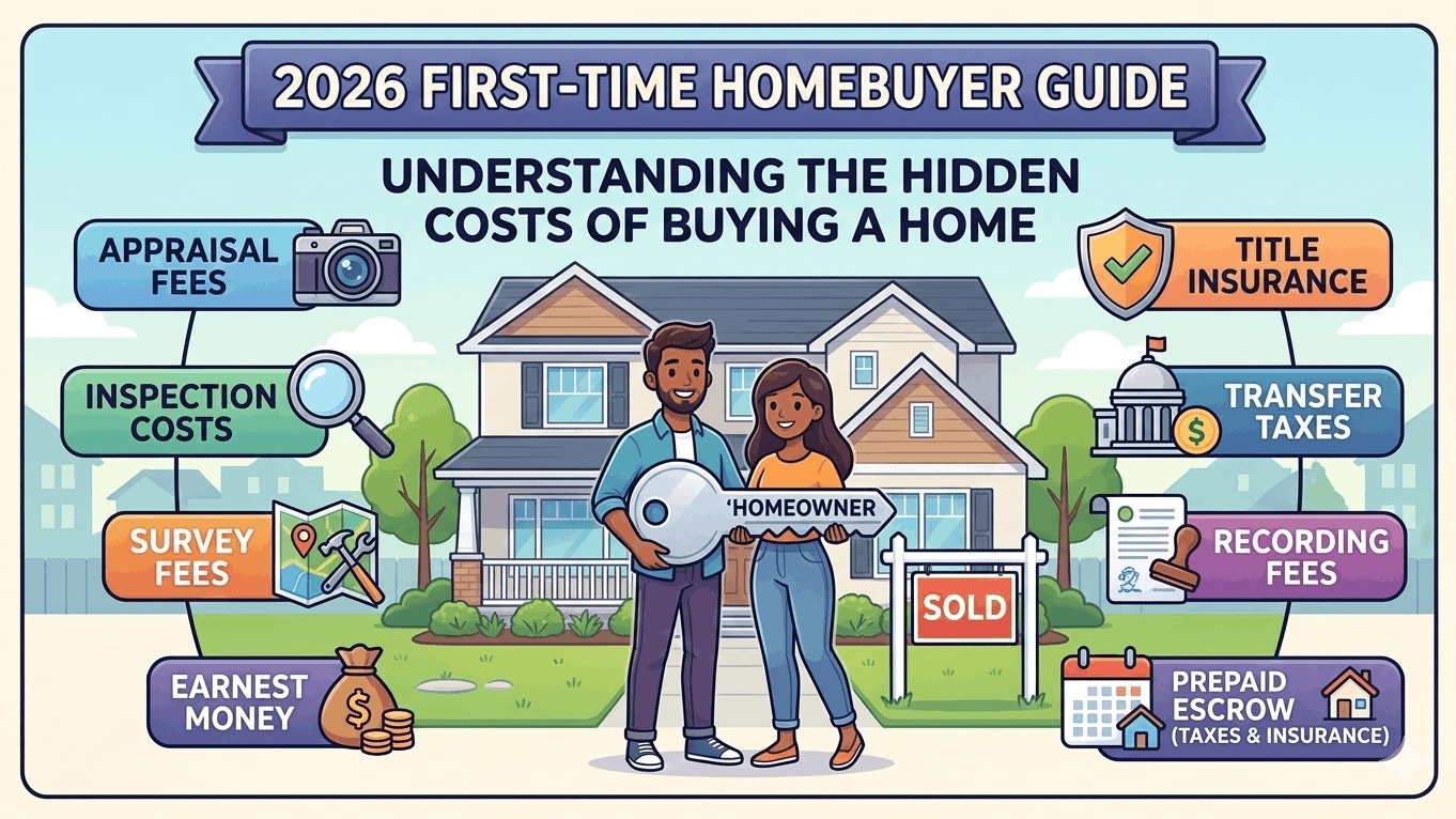 Hidden Costs of Buying a Home: 2026 First-Time Buyer Guide