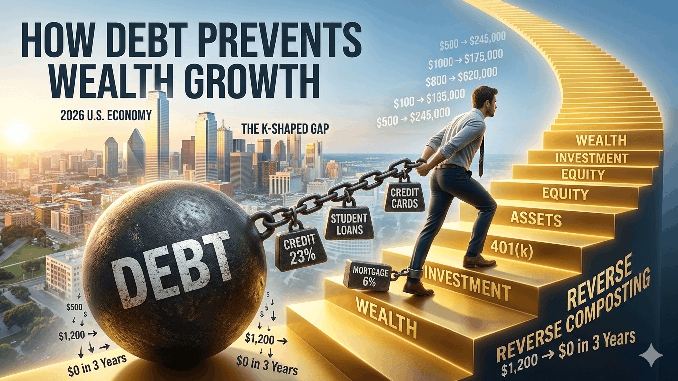 How Debt Prevents Wealth Growth 2026 | The Debt-Anchor Cycle