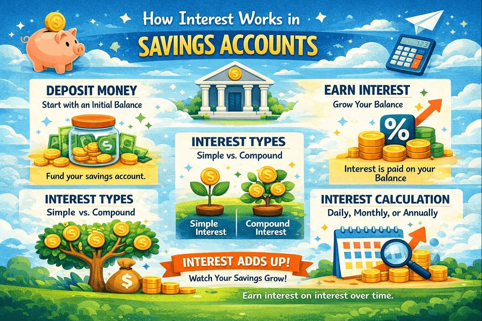 How Interest Works in Savings Accounts