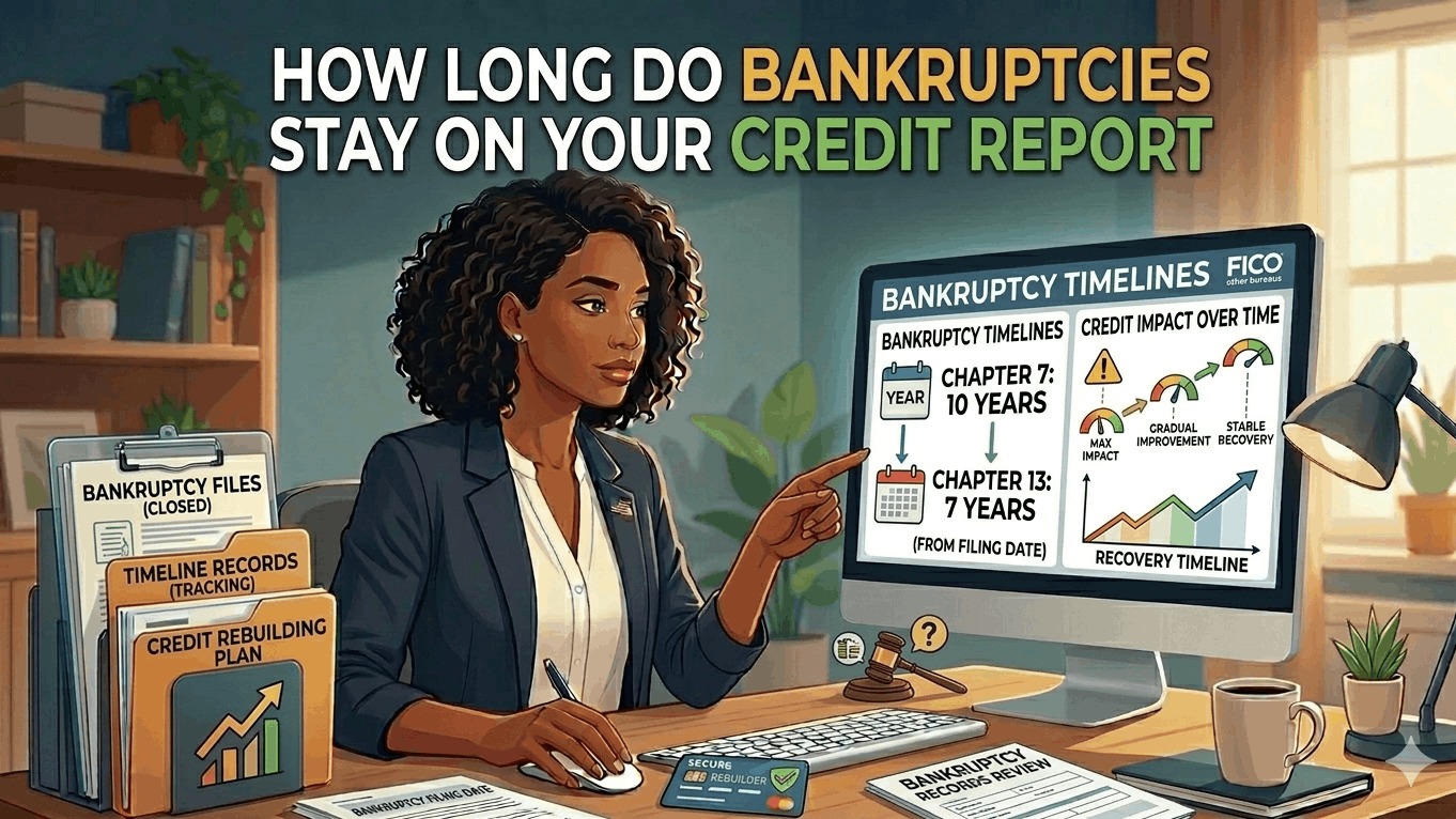 How Long Do Bankruptcies Stay on Your Credit Report