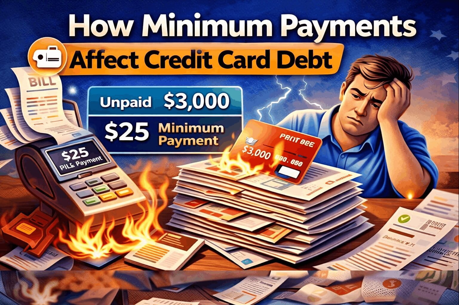How Minimum Payments Affect Credit Card Debt