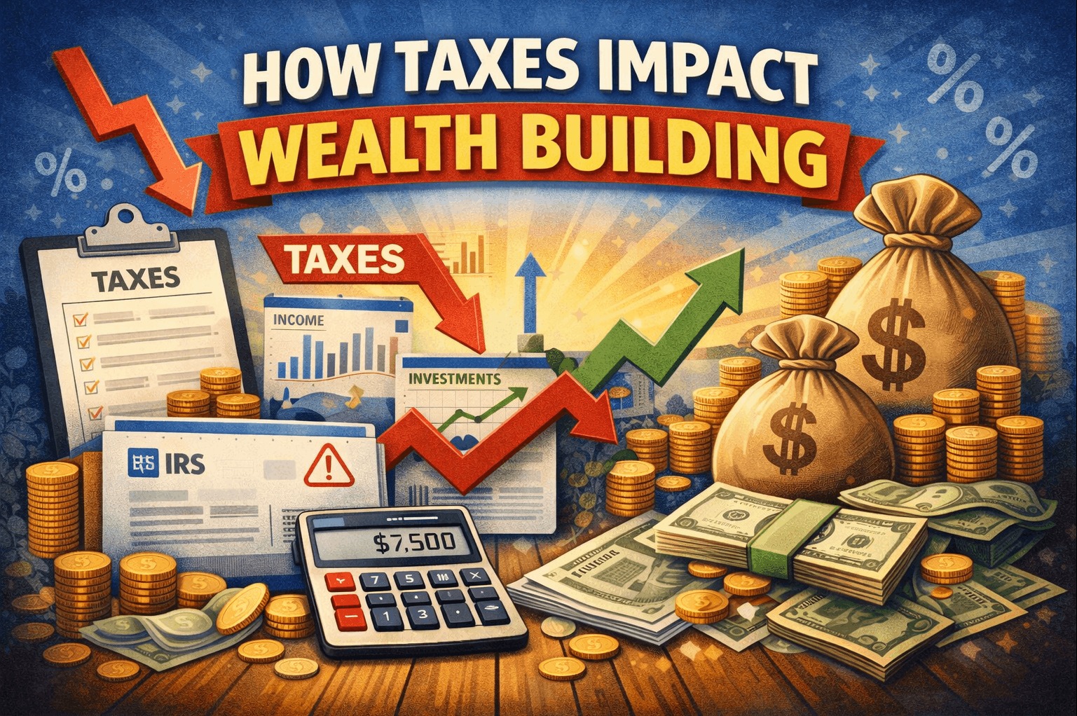 How Taxes Impact Wealth Building