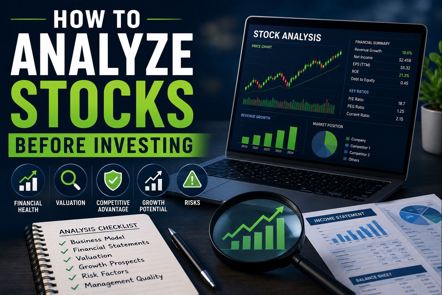 How to Analyze Stocks Before Investing