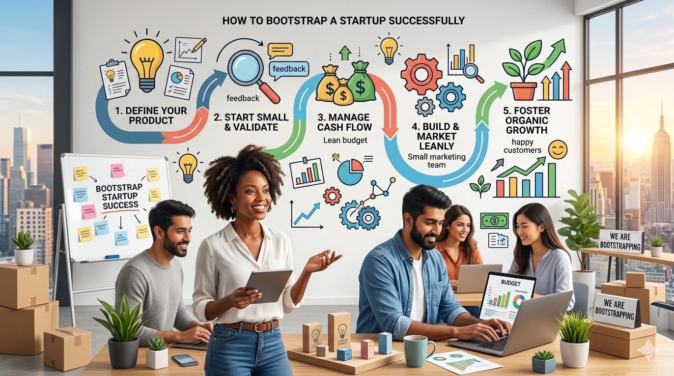 How to Bootstrap a Startup Successfully