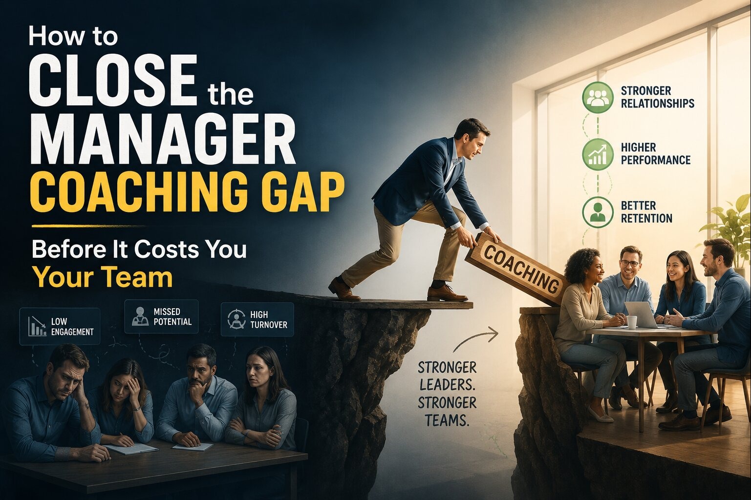 How to Close the Manager Coaching Gap Before It Costs You Your Team
