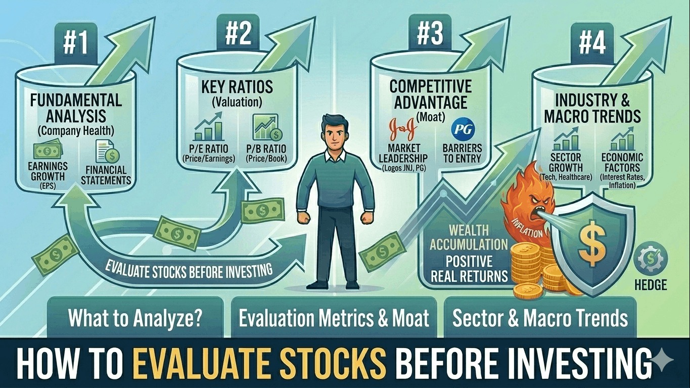 How to Evaluate Stocks Before Investing