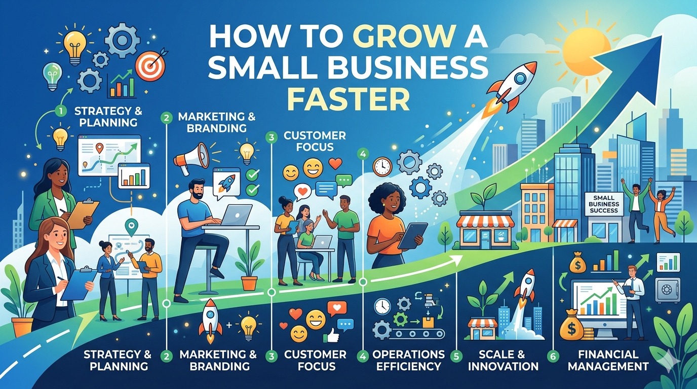 How to Grow a Small Business Faster