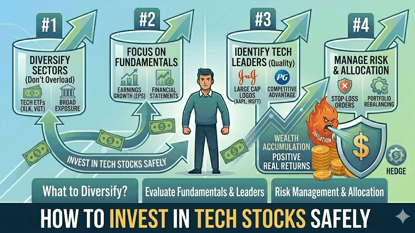 How to Invest in Tech Stocks Safely