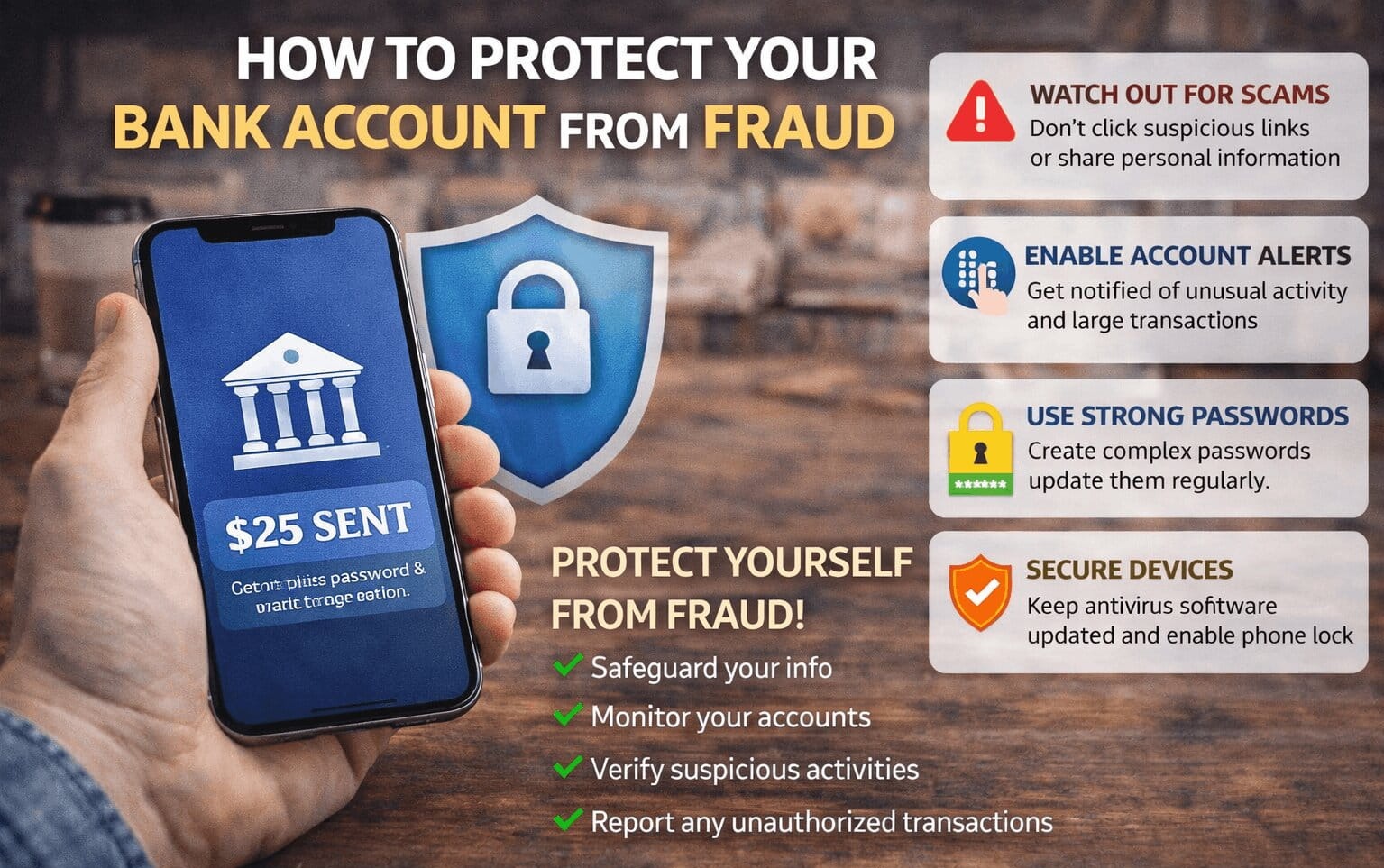 How to Protect Your Bank Account from Fraud