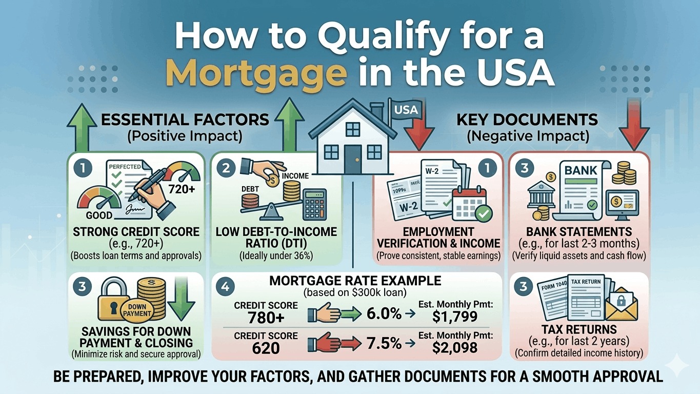 How to Qualify for a Mortgage in the USA