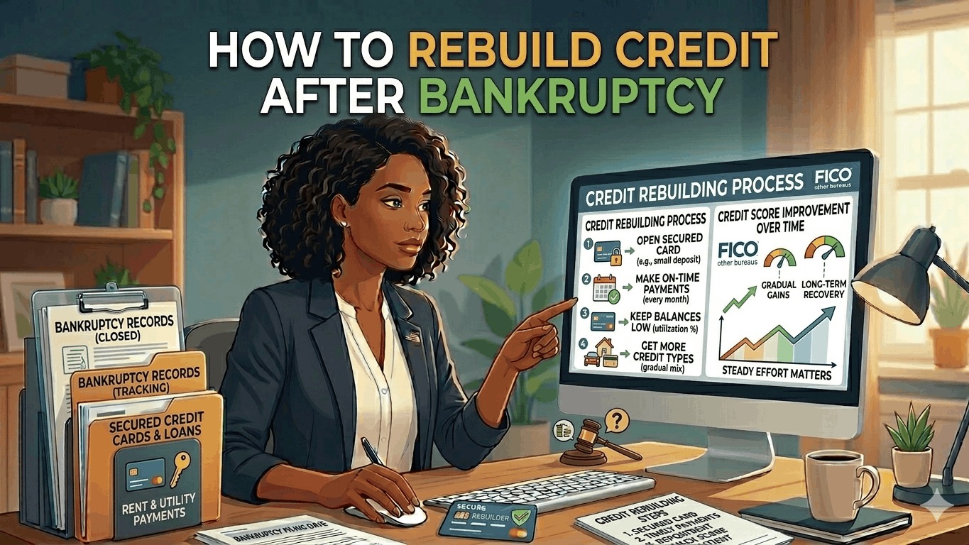How to Rebuild Credit After Bankruptcy