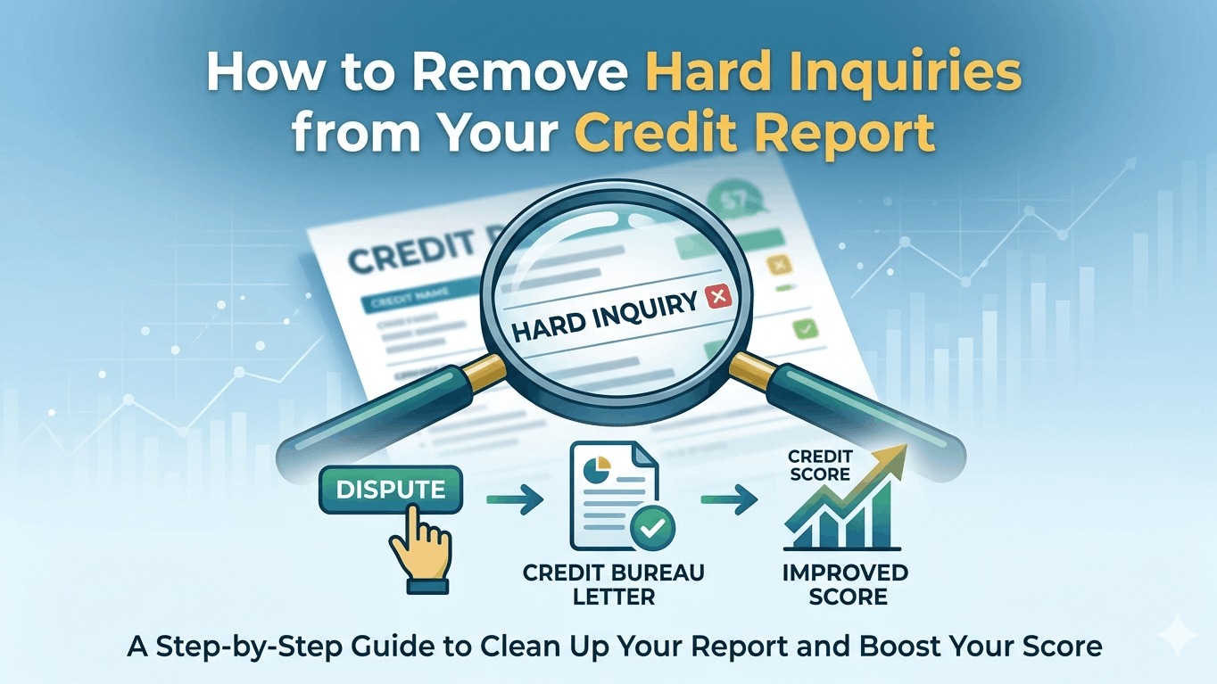 How to Remove Hard Inquiries from Your Credit Report