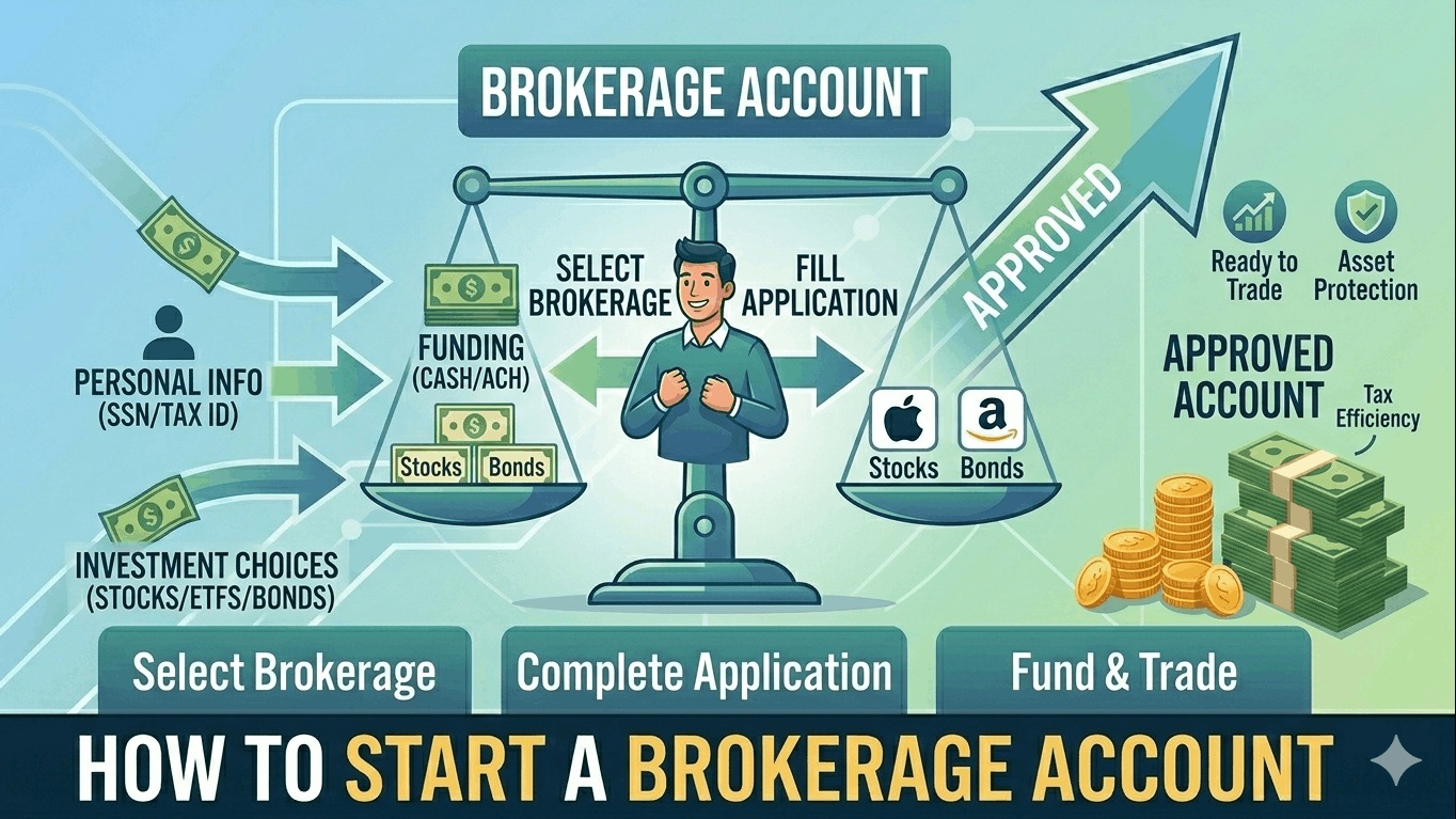 How to Start a Brokerage Account