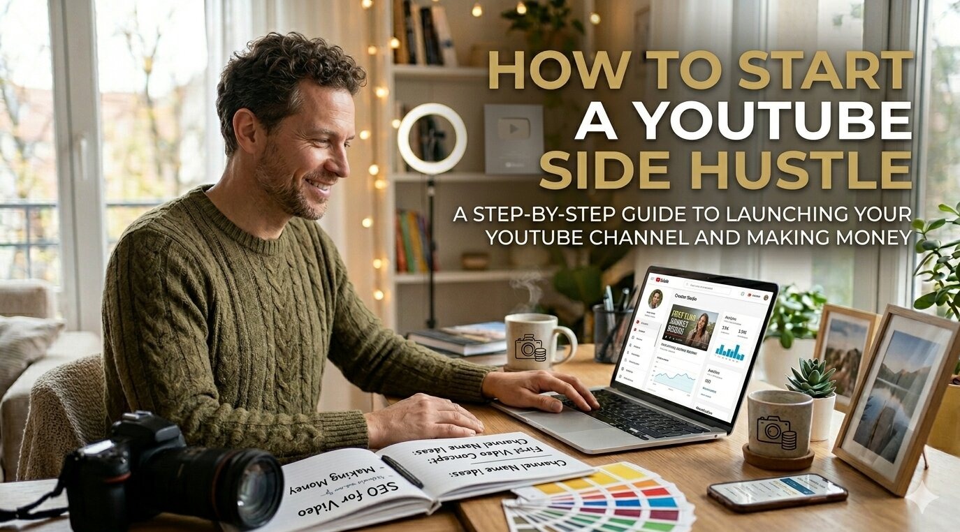How to Start a YouTube Side Hustle