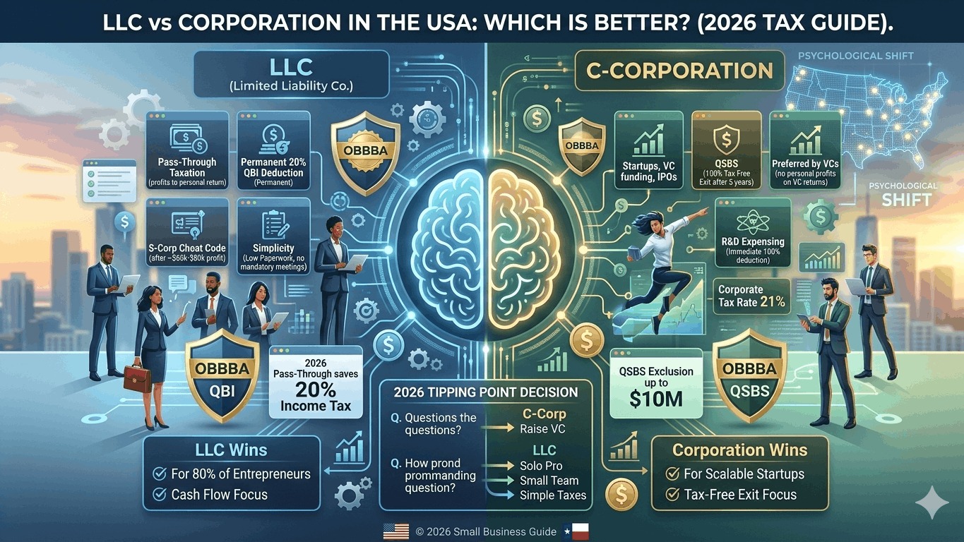 LLC vs Corporation 2026: Which Is Better for Your Business?