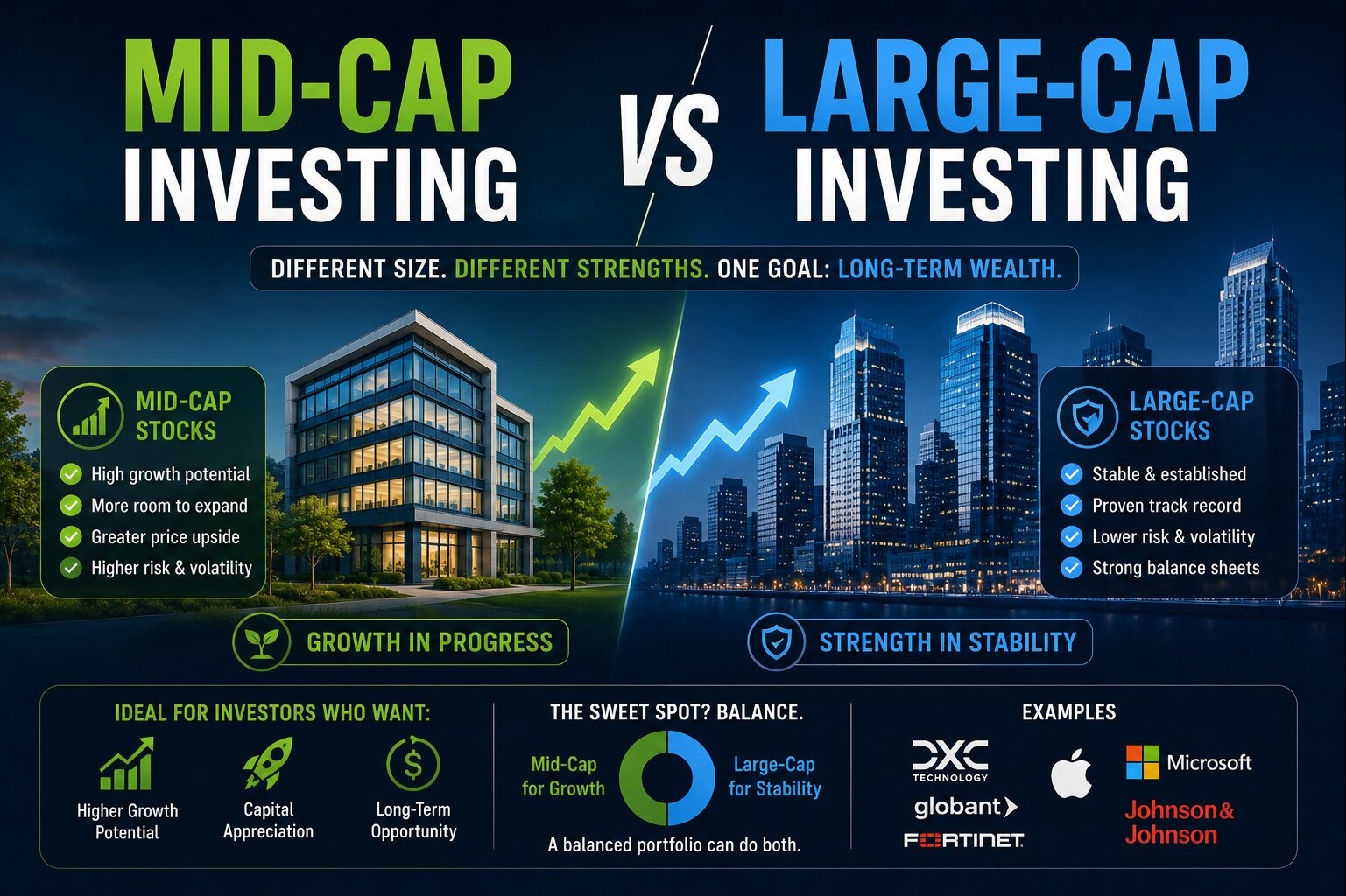 Mid-Cap vs Large-Cap Investing