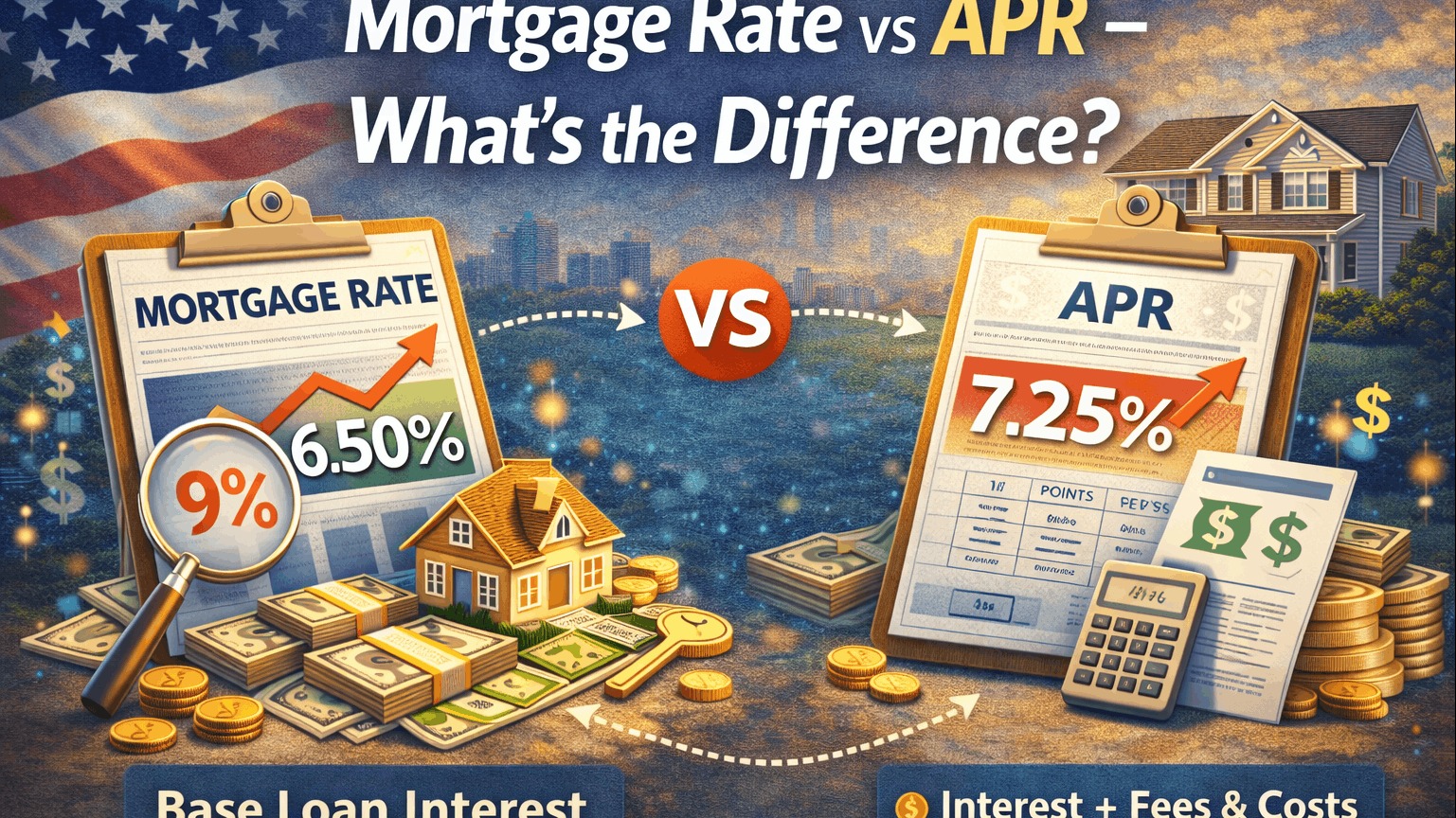 Mortgage Rate vs. APR: Understanding the Real Cost of Your Loan