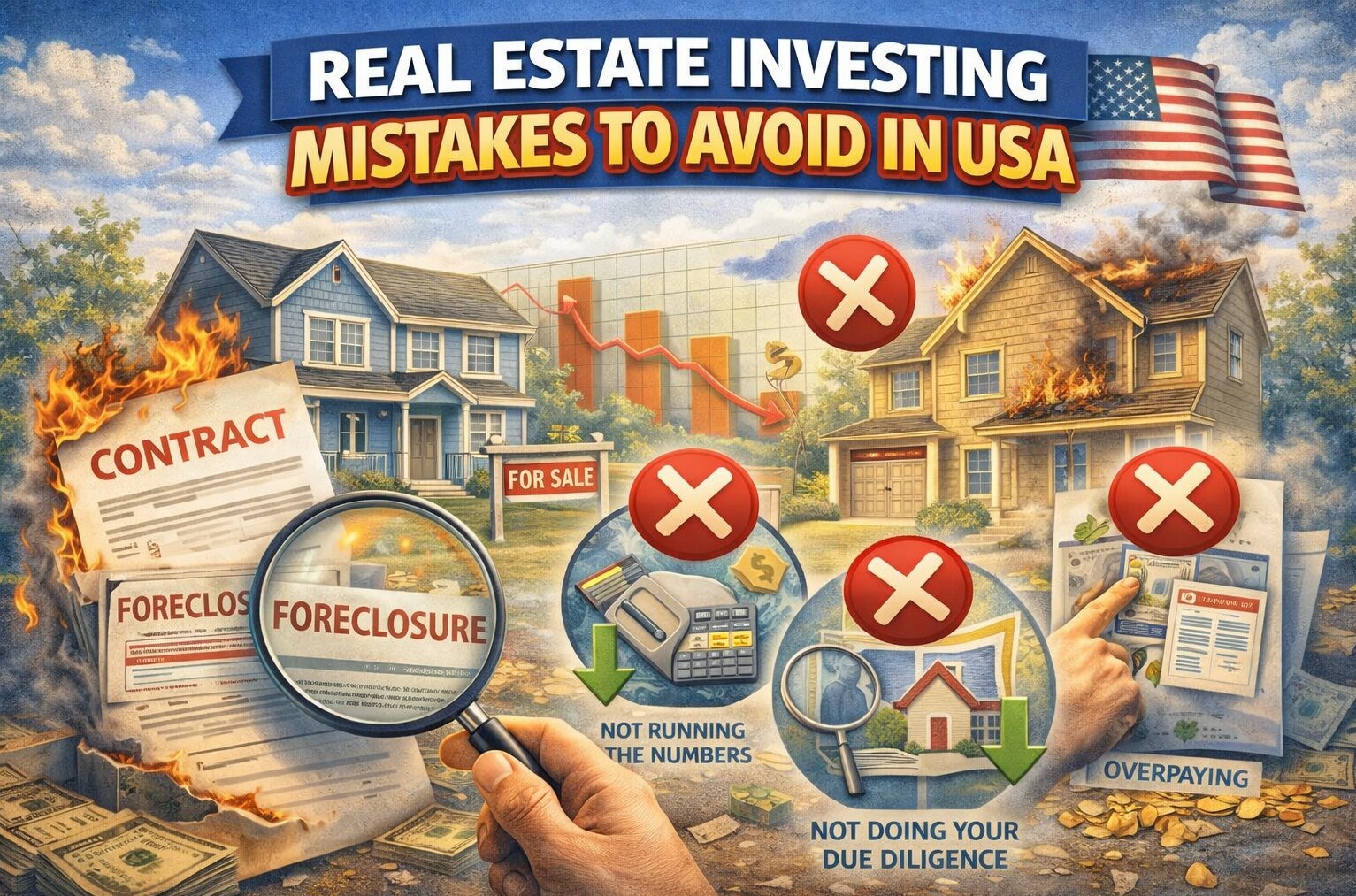 Real Estate Investing Mistakes to Avoid in USA
