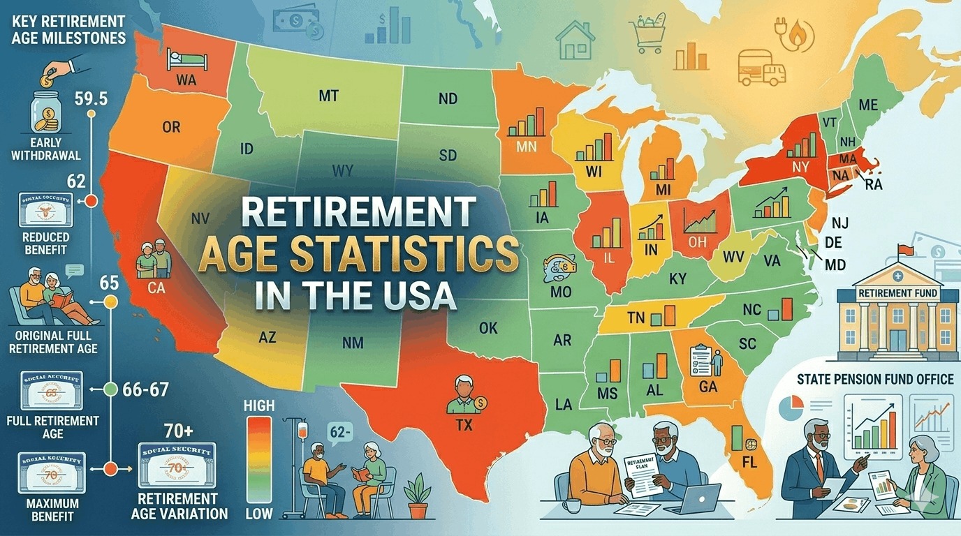 Retirement Age Statistics in the USA
