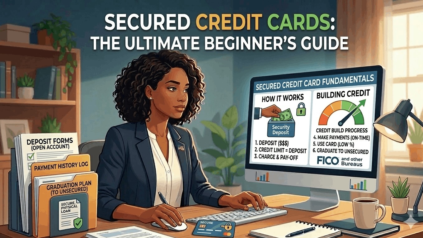 Secured Credit Cards: The Ultimate Beginner’s Guide